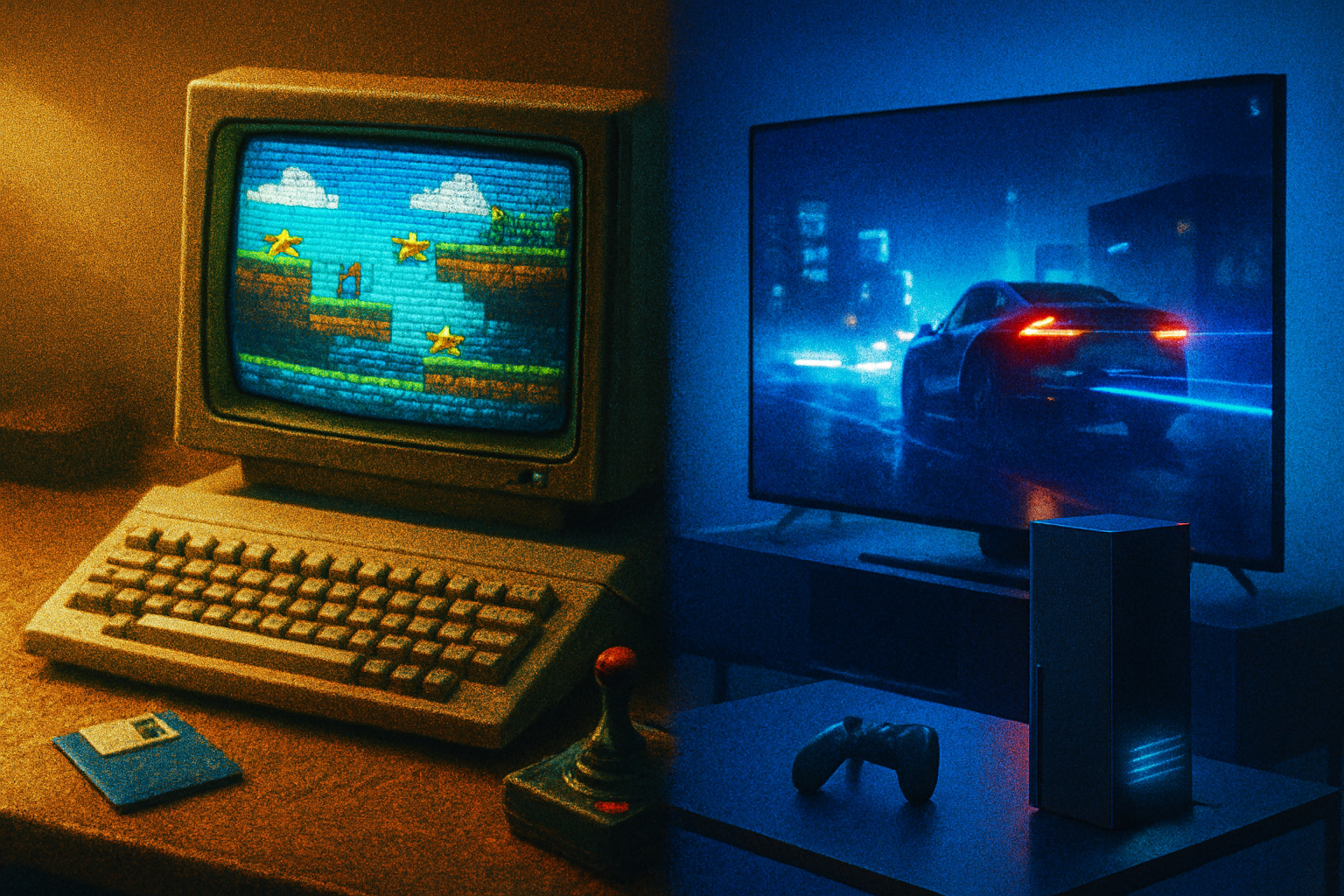 Amiga 1200 vs. Modern Gaming Consoles: A Comparative Analysis of Technology and Nostalgia