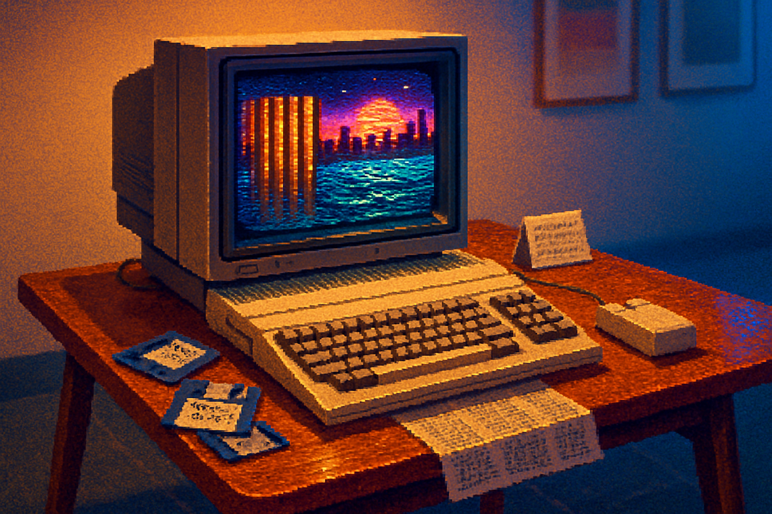 The Amiga 500's Cultural Impact: From 1980s Computer Revolution to Today's Digital Art