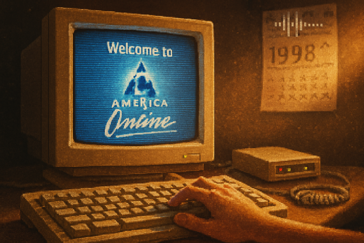 The AOL Dial-Up Experience: A Soundtrack of the Past