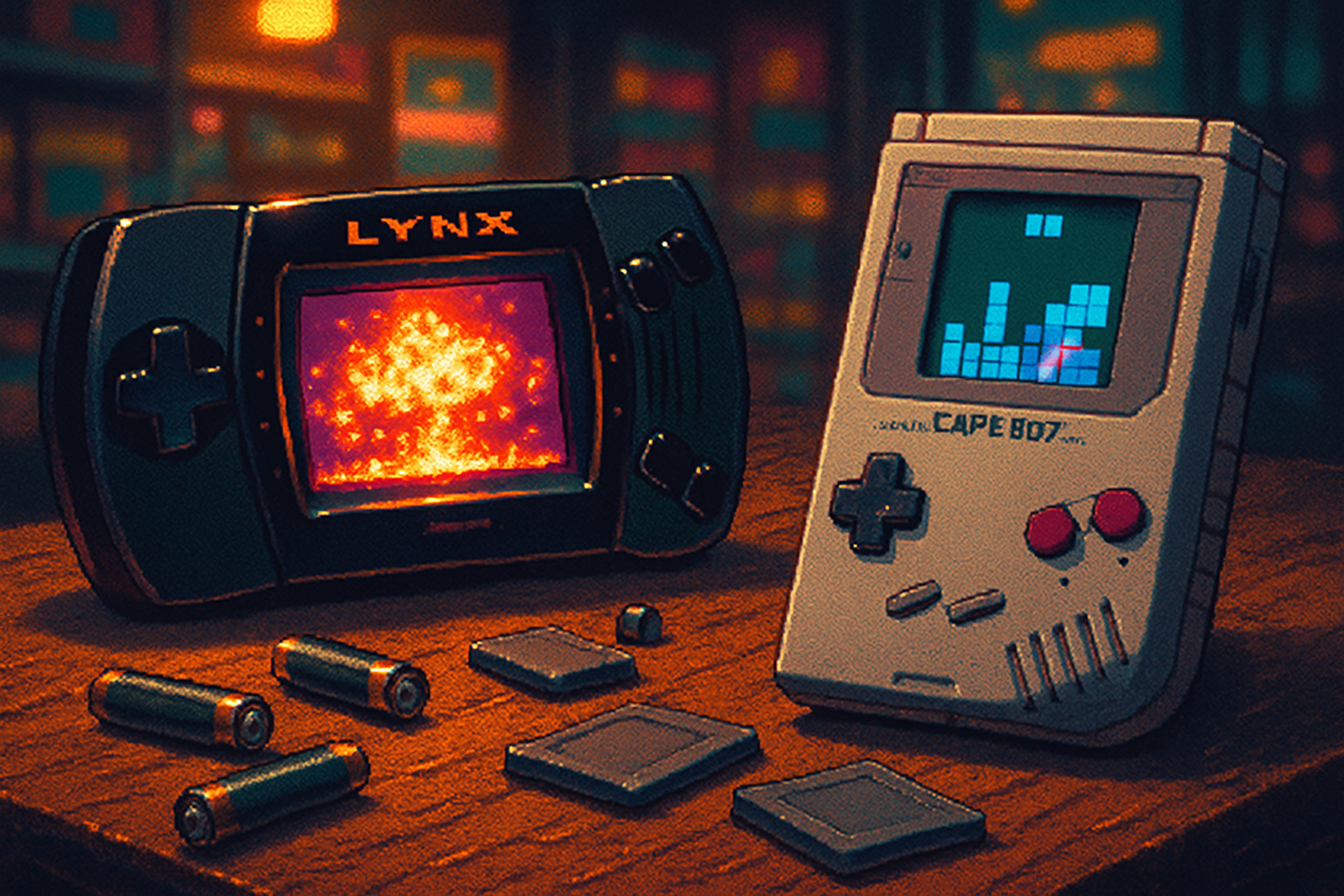 Atari Lynx vs. Game Boy: The Battle for Handheld Supremacy