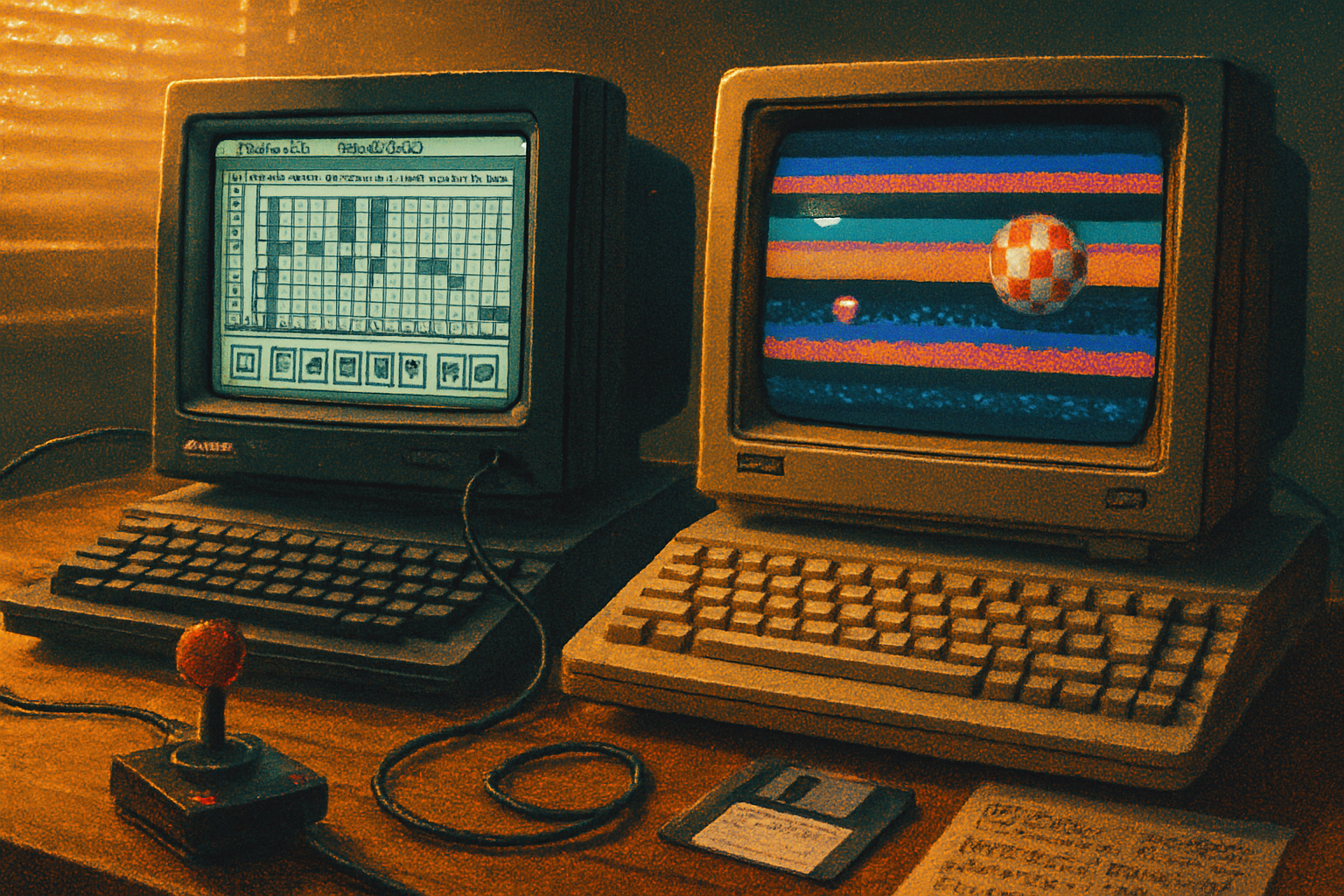 The Great Debate: Atari ST vs. Commodore Amiga - Who Really Won?