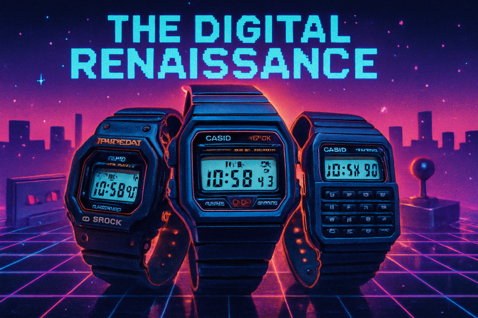 The Digital Renaissance: How Casio Watches Defined a Generation