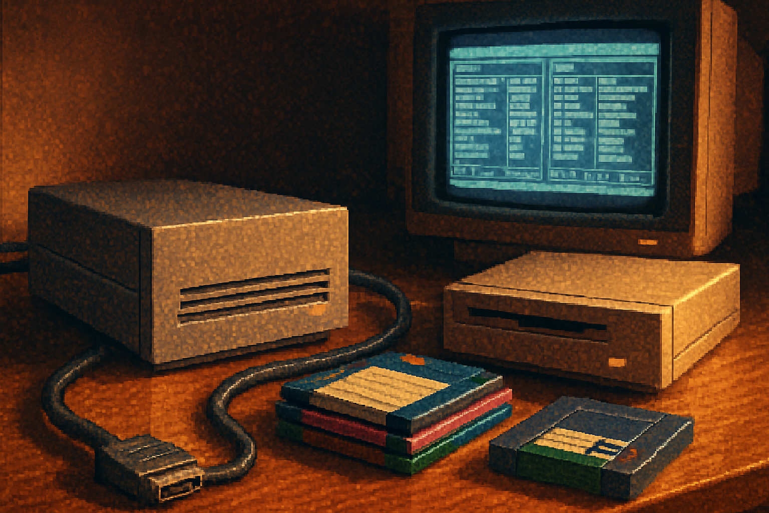 The Disk Revolution: Revisiting External Hard Drives of the 80s and 90s