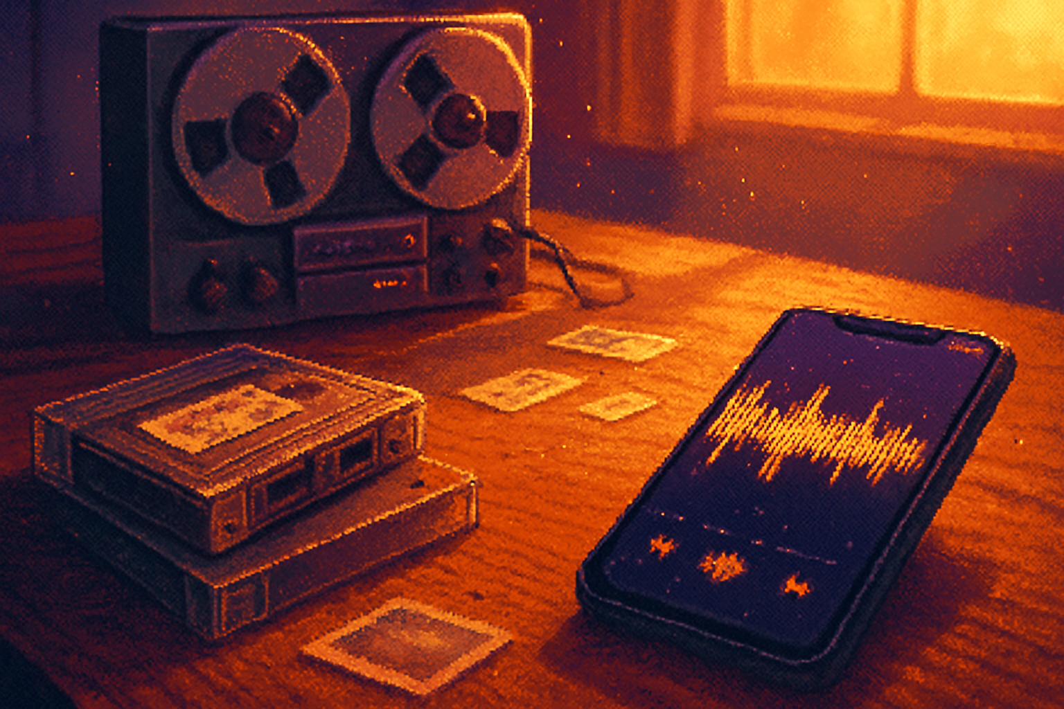 From Analog to Digital: A Nostalgic Journey Through Voice Recording Technology