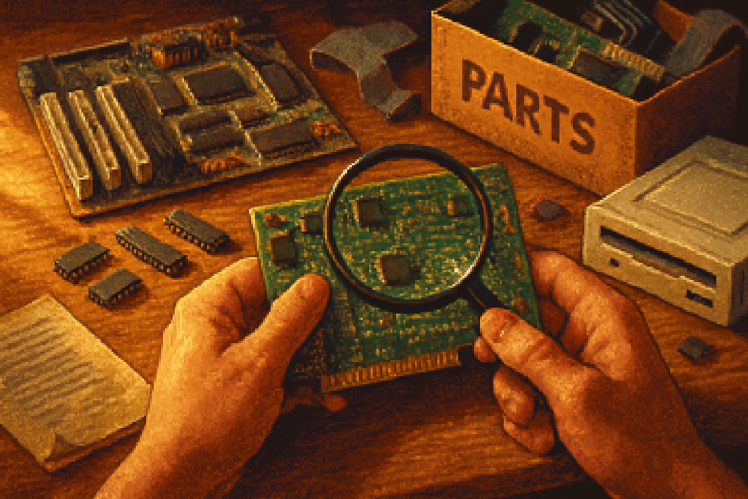 From Dust to Digital: Unique Ways to Source Vintage Parts for Your Retro PC