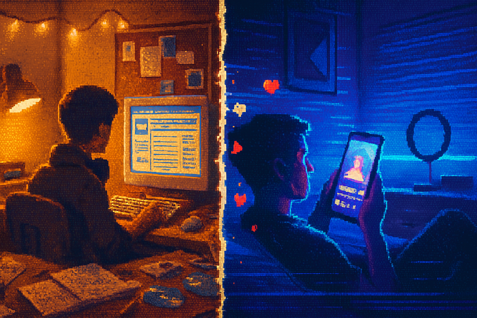 A look back at the slow, text-heavy world of Xanga and LiveJournal and how those patchwork friendships differed from the fast, algorithmic, performative ties of today's social platforms - and what that shift means for our social skills and capacity for real connection.