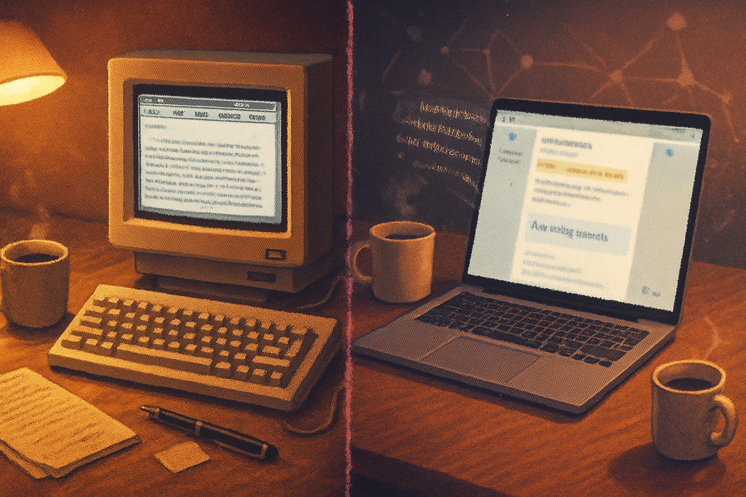From Windows Write to AI: How Technology Evolution Changed Writing