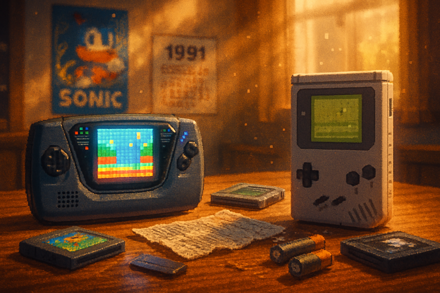 The Game Gear vs. Game Boy: A Retro Matchup that Redefined Portable Gaming