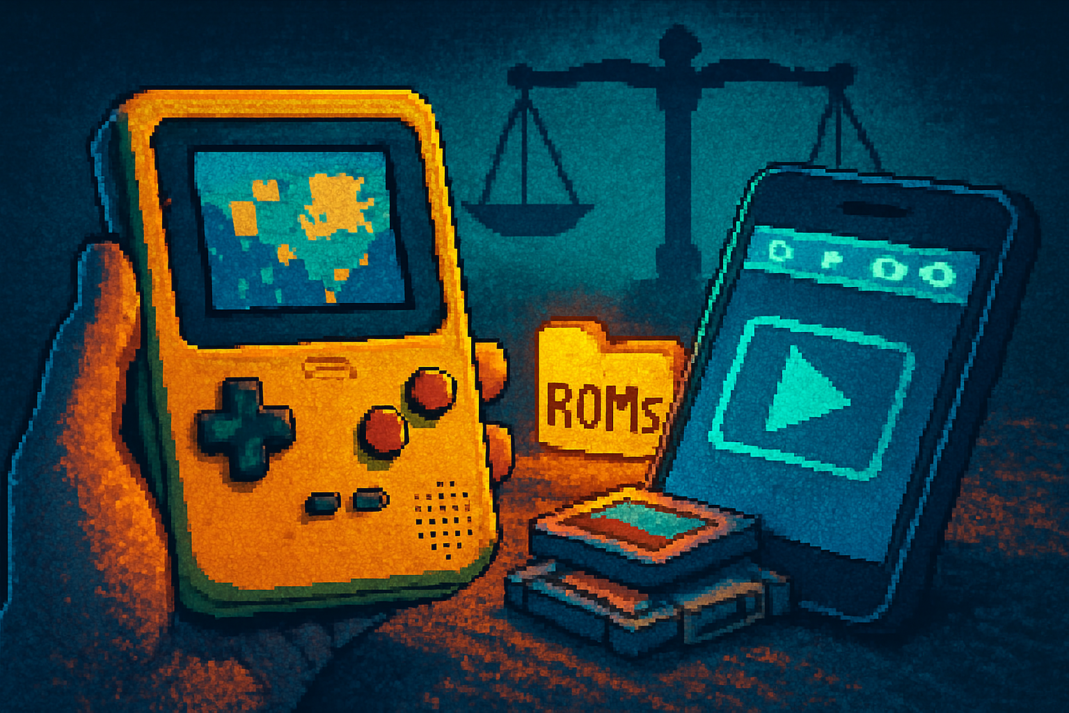 Legal Gray Areas: The Controversy Surrounding Neo Geo Pocket Color ROMs and Emulators