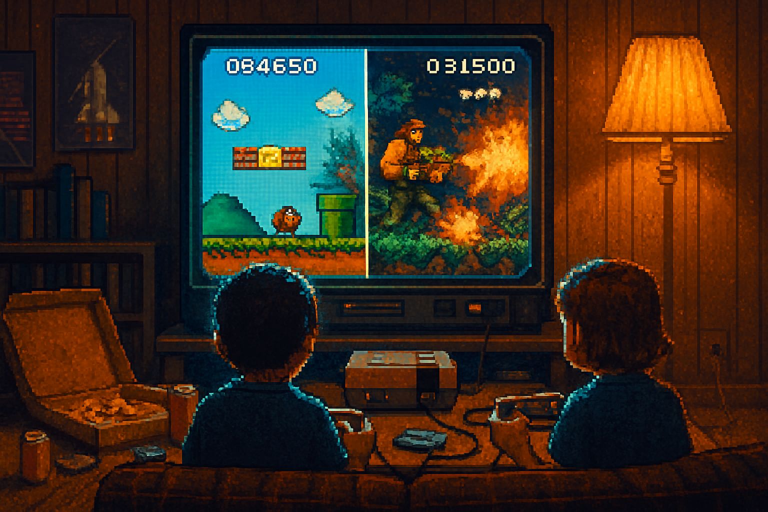 The NES: Revolutionizing Multiplayer Gaming with a Legacy of Iconic Titles