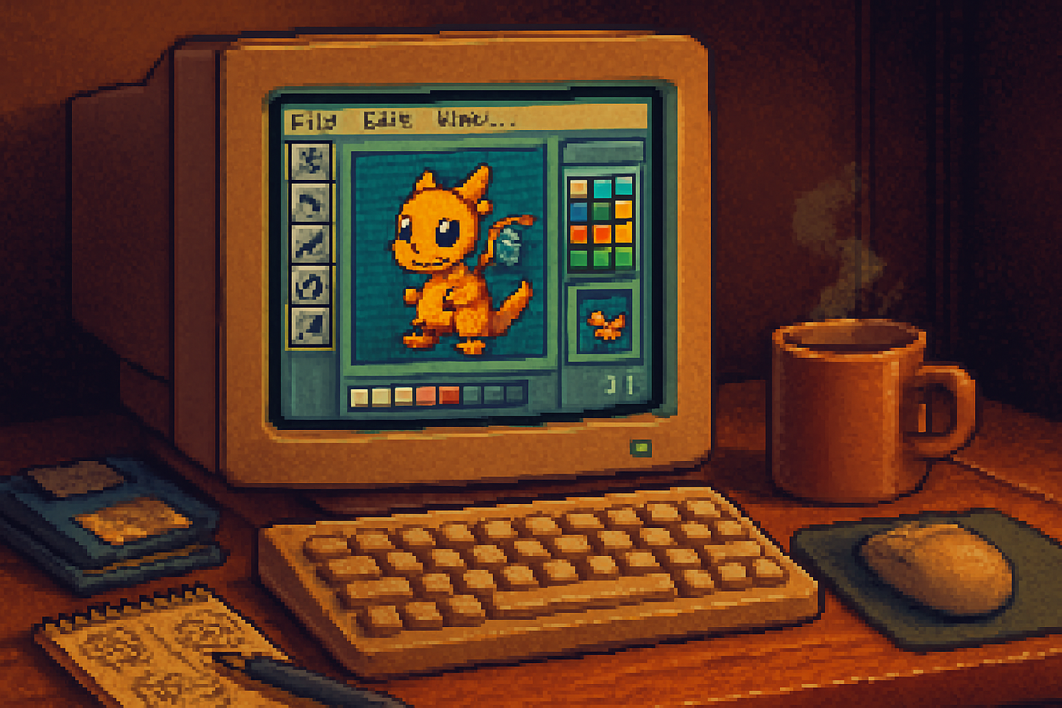 Pixelated Memories: Revisiting Early Windows Editions of Adobe Photoshop