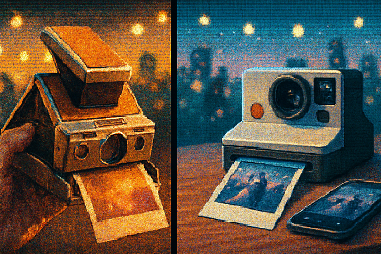 Reimagining Instant Photography: Are Analog & Digital Polaroids Due for a Showdown?