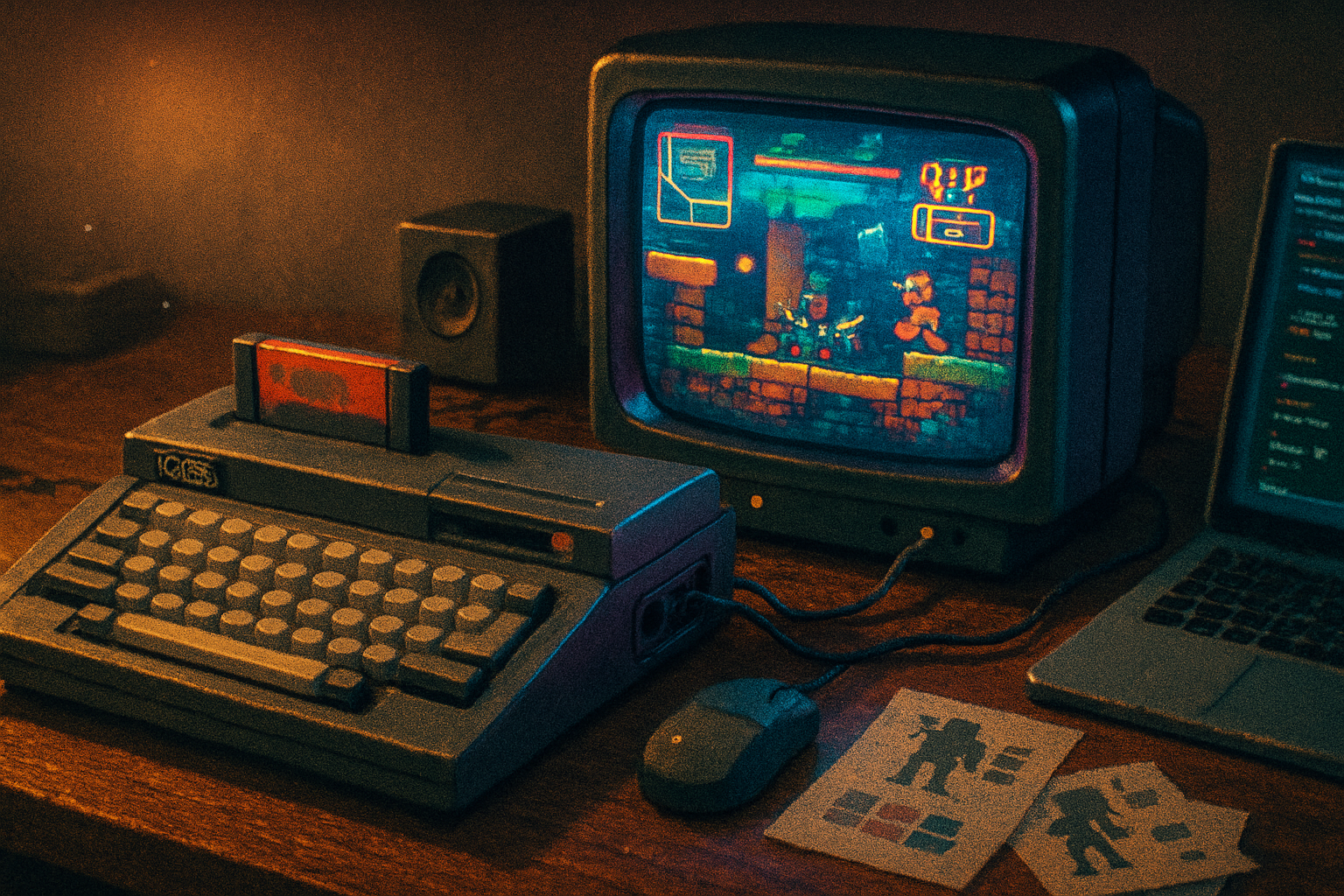 Retro vs. Modern: Designing New MSX Games with a 2023 Twist