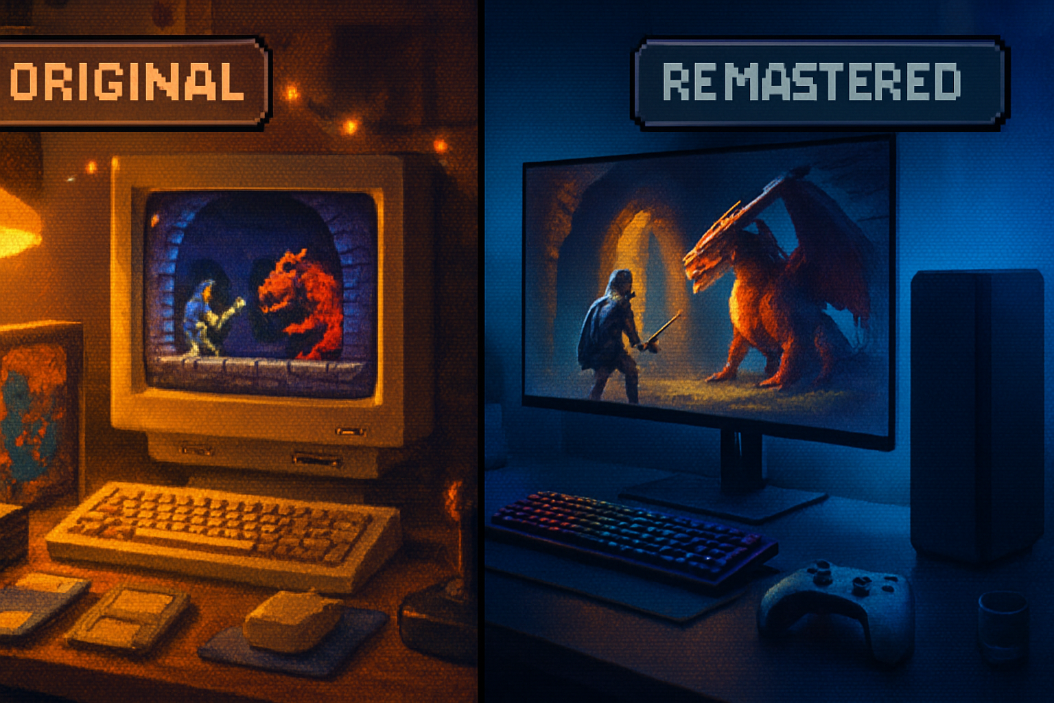 Retro vs. Remastered: Comparing Classic PC Games with Their Modern Counterparts