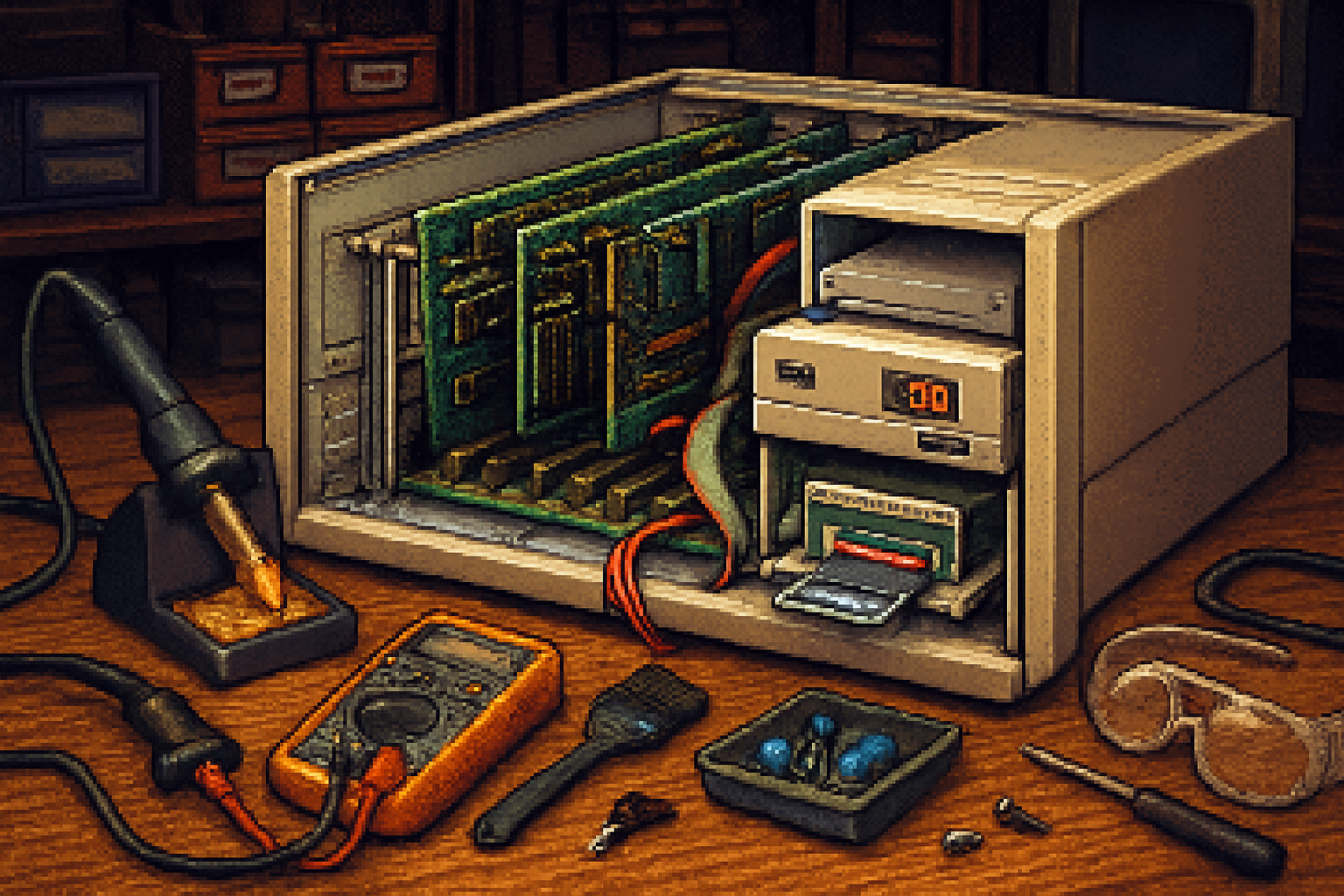 Reviving the IBM PC AT: A Retro Tech Restoration Guide