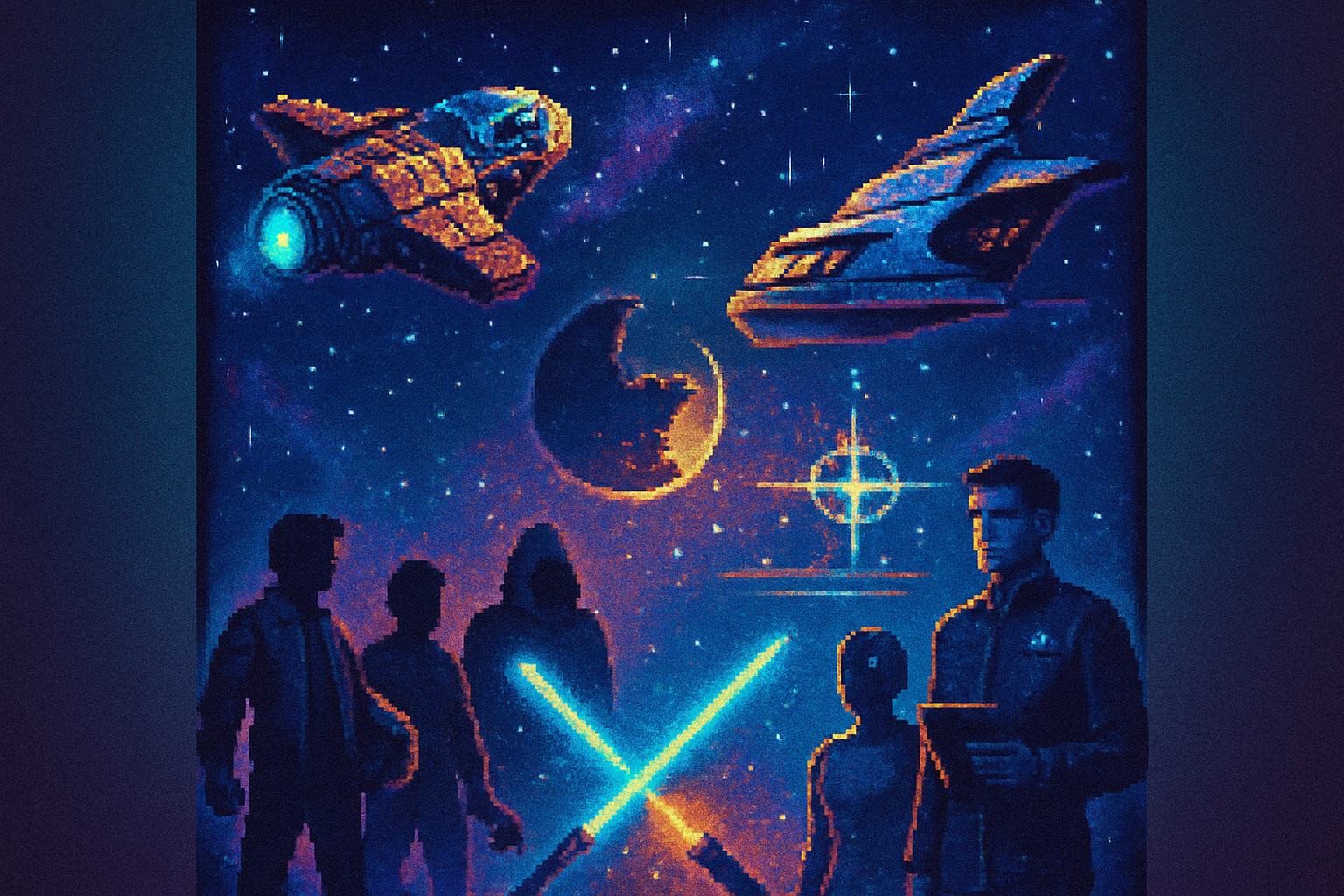 Space Opera Face-Off: Star Wars vs. Star Trek - The Ultimate Showdown