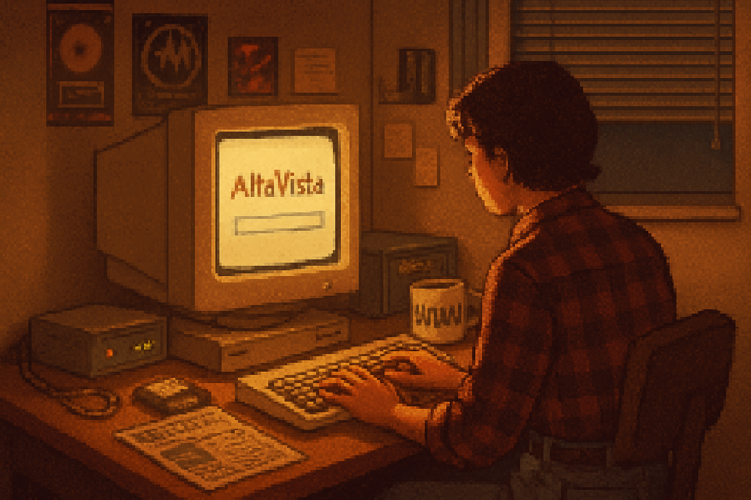 The AltaVista Experience: A User's Journey Through the Internet of the 90s
