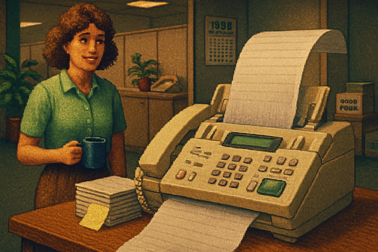 The Fax Machine Diaries: Tales from the Last Paper Trail