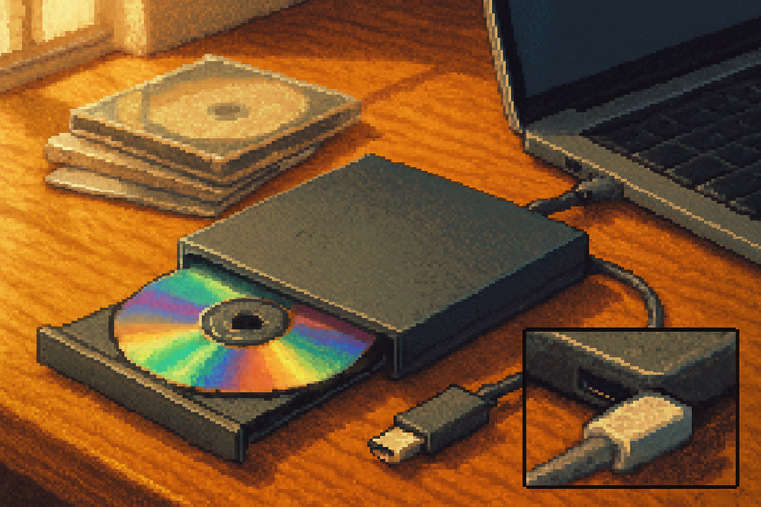 The USB-C Revolution: How Portable CD-ROM Drives are Making a Comeback