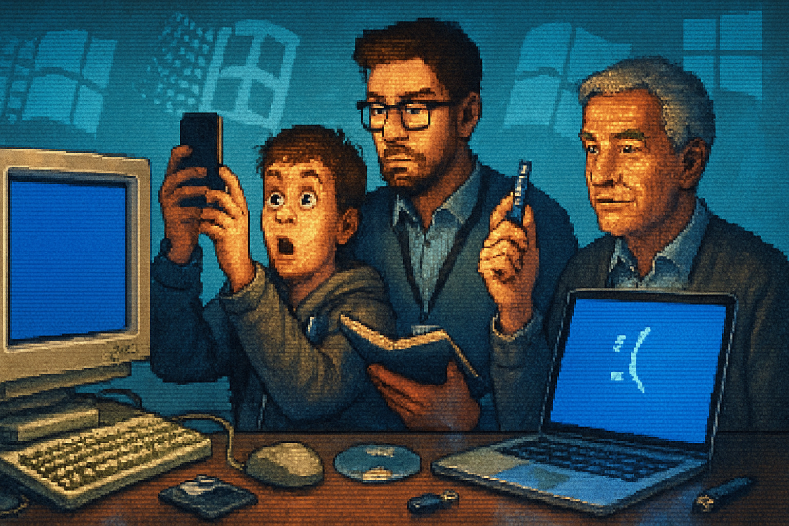 User Testimonials: Surviving the Blue Screen of Death