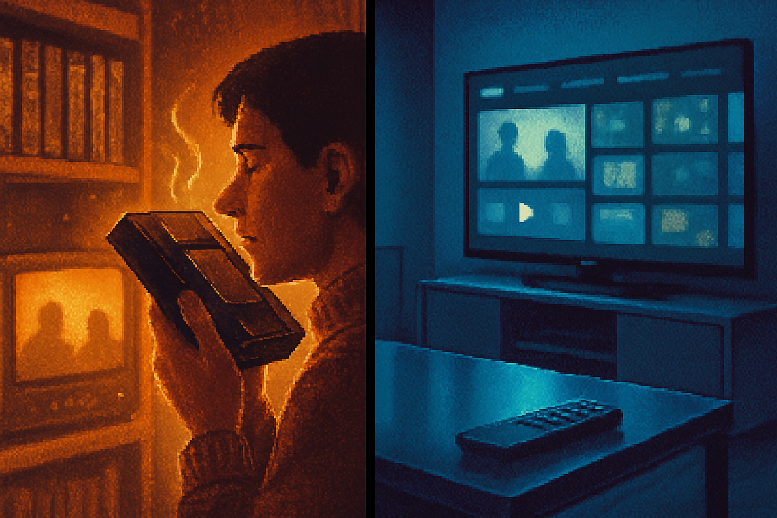 VHS vs. Streaming: The Battle for Nostalgia
